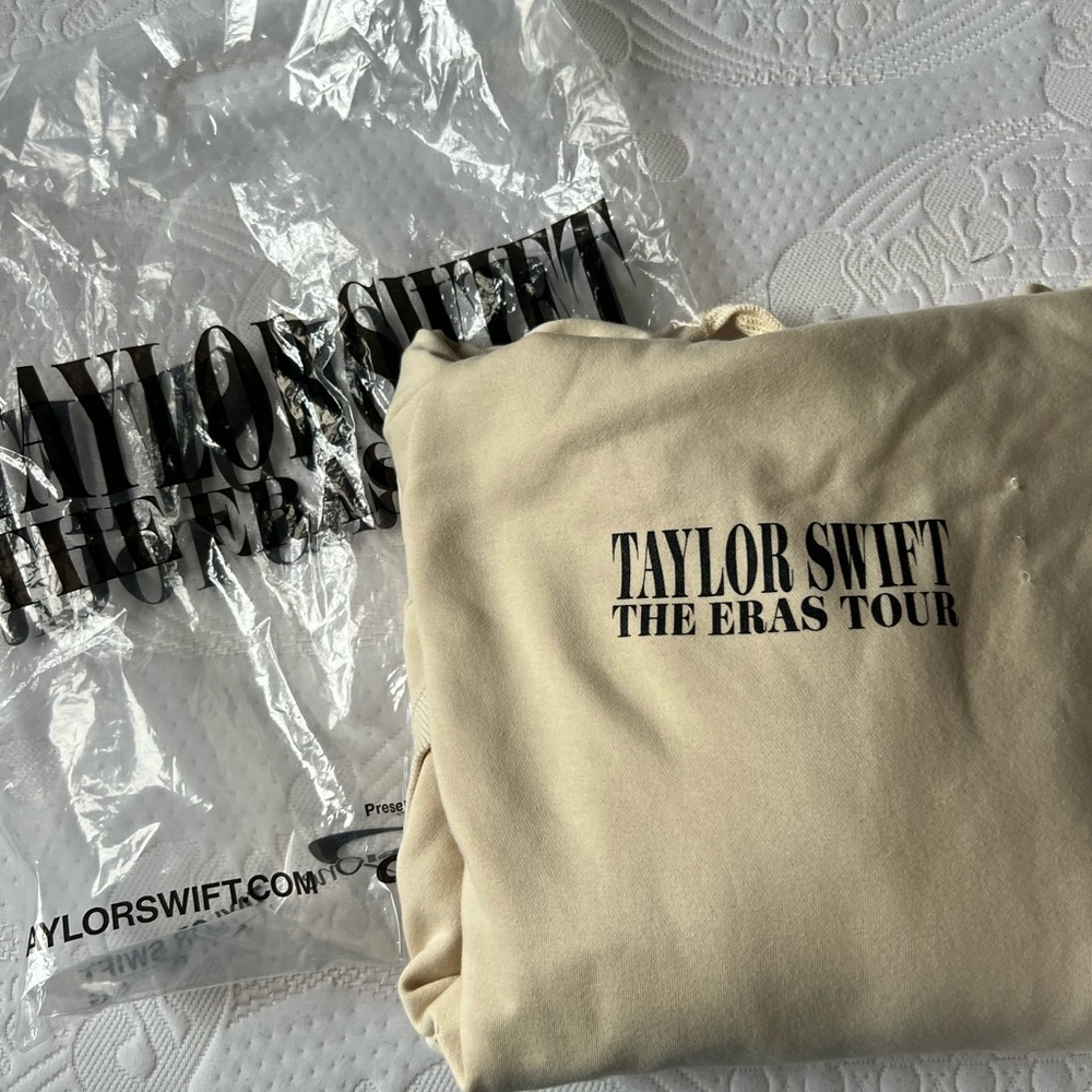 The Eras Tour Beige Hoodie
